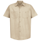 Men's Industrial Poplin Shirts Short Sleeve