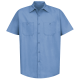 Men's Industrial Poplin Shirts Short Sleeve