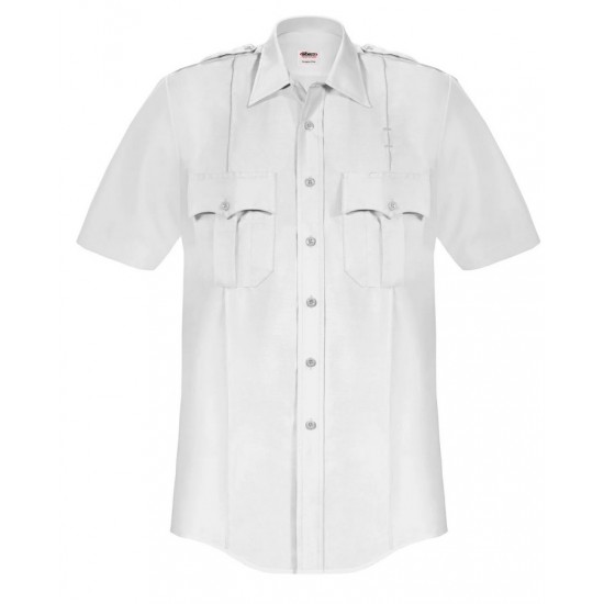 Elbeco TexTrop White Long Sleeve Shirt for Men 310