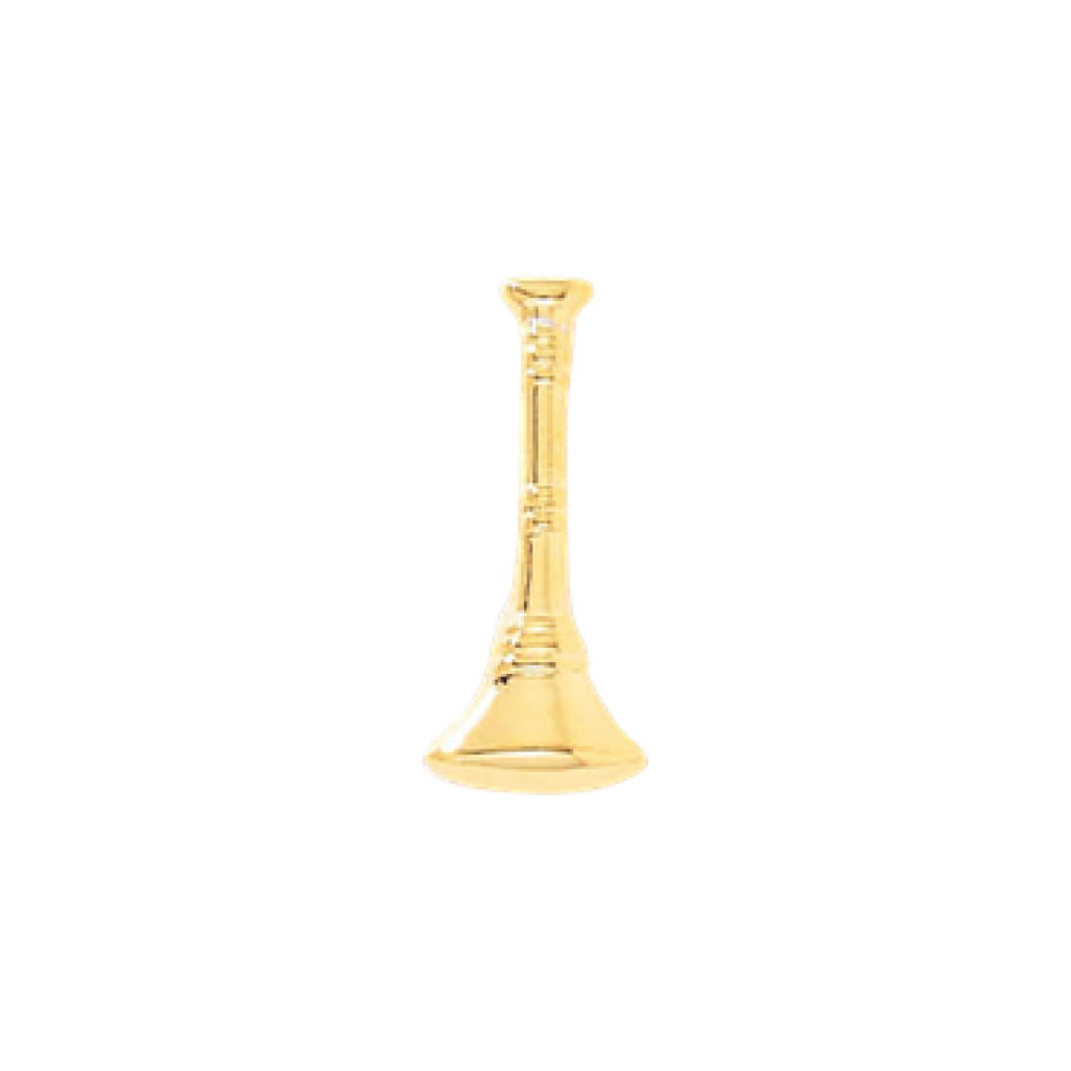 Fireman CutOut Bugle Pins 1 Bugle (Lieutenant)