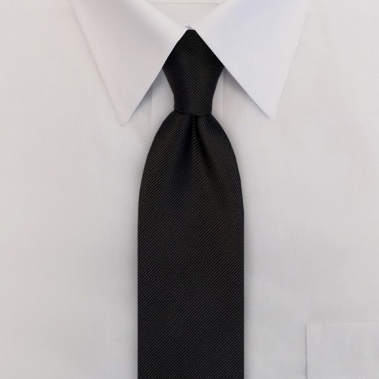 Men's clip-on Polyester tie