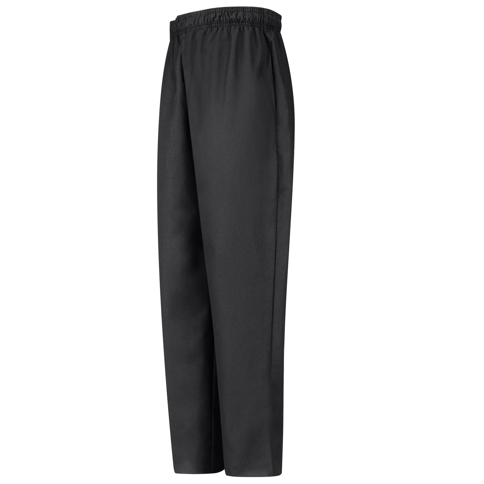 Chef Uniforms CU Unisex Elastic Black Polka Dot Uniform Relaxed Pants NWT Large 
