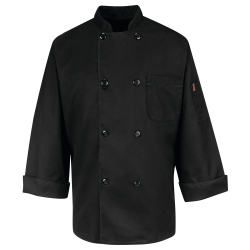 Double Breasted Black Chef Coat