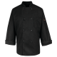 Double Breasted Black Chef Coat