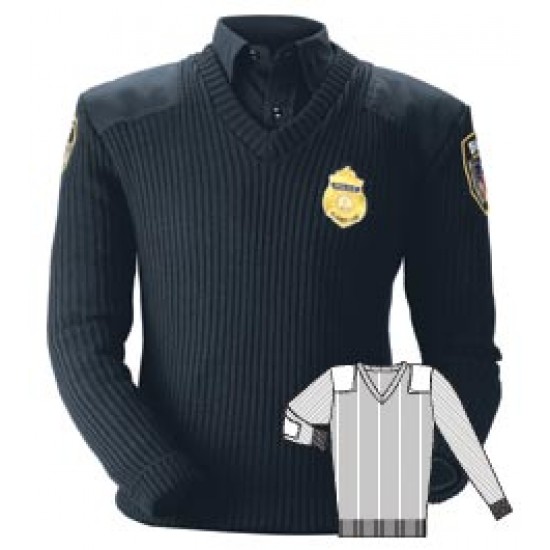 Blauer Commando V-Neck Sweater Blauer Commando V-Neck Sweater